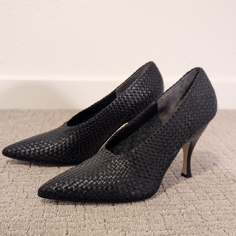 Tory Burch Black Heels Elegant Design - Picture 11 of 12